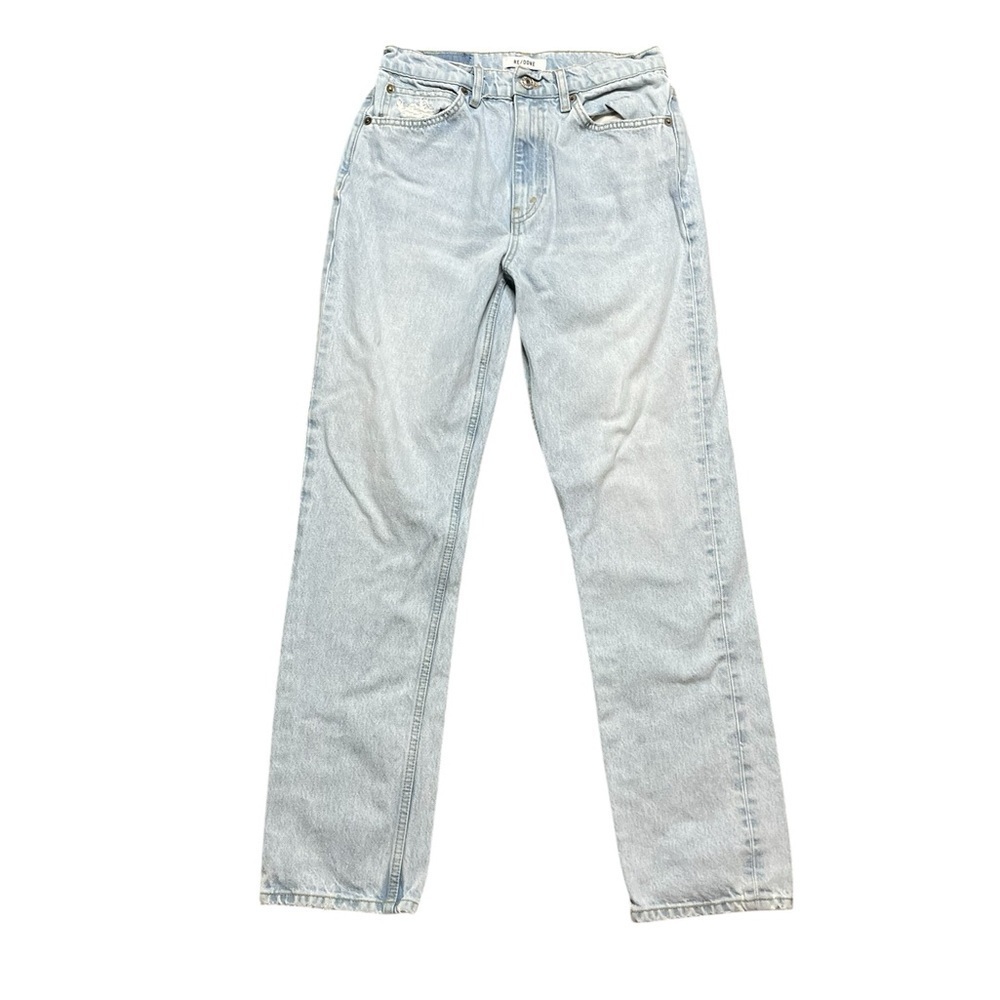 RE/DONE 70s Straight Jeans Size 28 - Picture 2 of 9
